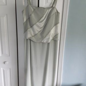 Pale green formal with jacket